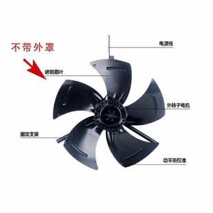 变频电机专用通风机G90 G180 G225 G315AB散热冷却380V风扇 G132
