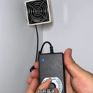 排风扇家用除甲醛遥控 空调孔排气扇?开换空气新风机卧室静音净化