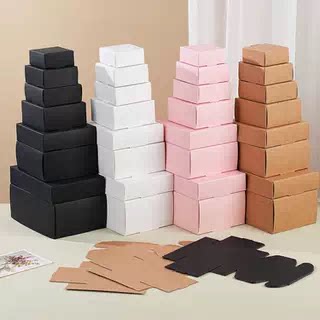 卡纸飞机盒 4 色可选 手工香皂 DIY 礼品专用 便携轻薄 耐磨防损