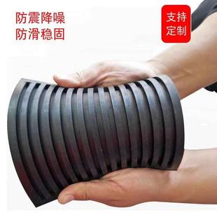 工厂热销黑色橡胶减震垫橡胶板方形橡胶垫橡胶块工业减振橡胶片