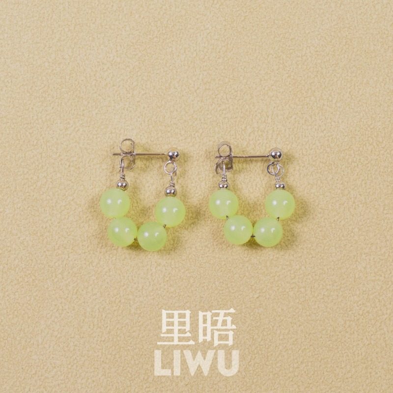 里晤S925纯银和田玉新中式耳环送礼送女友送闺蜜送妈妈显白礼物,饰品/流行首饰/时尚饰品新,银饰耳饰,淘宝优惠券,粉丝福利购,淘宝优惠卷