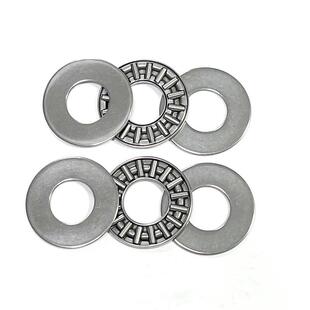 实力工厂平面轴承AXK0619滚针轴承滚轮尺寸6*19*4mm推力