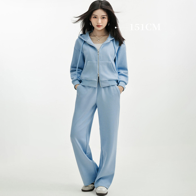 柒量一裁小个子运动套装时尚巨好看的两件套外套94-95cm裤子3040