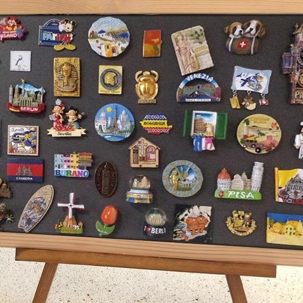 磁吸小黑板冰箱贴展示板磁铁收纳板电表箱遮挡板置物架挂式吸磁壁