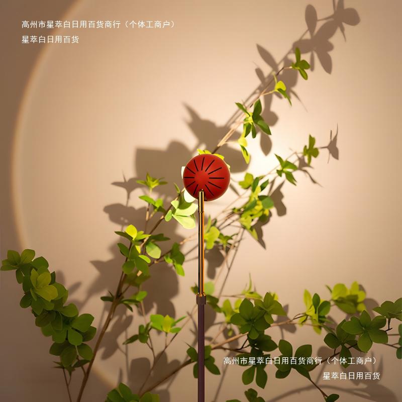 小红帽沙发卧室装饰阅读床头氛围灯感旁边轻奢落地灯客厅光影