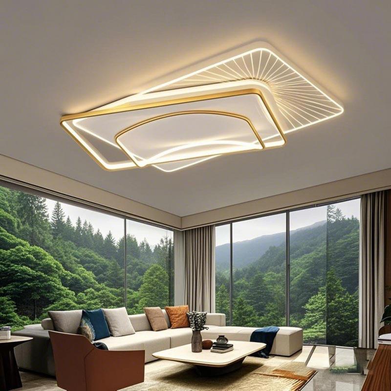 2025新款客厅灯现代简约主卧室灯大气吸顶灯灯具套餐大厅主灯