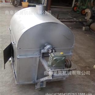 木炭柴火炒货机 炒瓜子花生设备 耐用受热均匀铁质加厚炒锅炒熟机