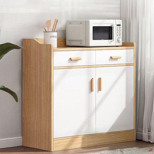 奈高客厅茶水柜厨房备二门餐柜无护栏80*36*100cm