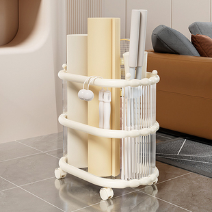 瑜伽垫收纳筐带轮大号家用运动工具羽毛球收纳R神器健身器材置物