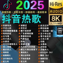 车载u盘歌曲2025无损高品质即插即放音乐少女粉u盘官方旗舰店正品