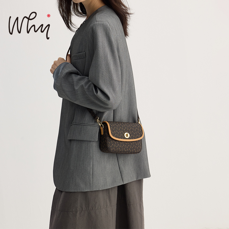WHY斜挎小方包时尚减龄