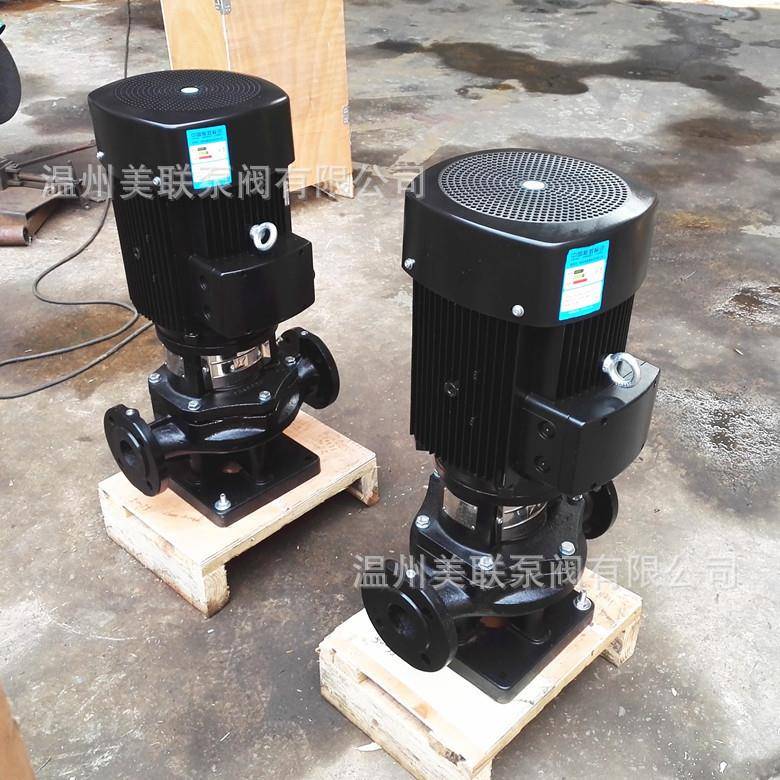 TD80-48G/2立式管道泵热水管道离心泵循环增压泵