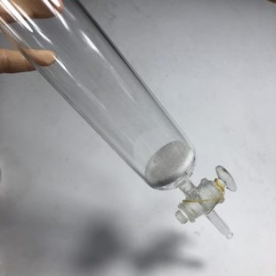 定制定做层析柱玻璃仪器订制特殊加工直径50毫米长800毫米玻璃阀
