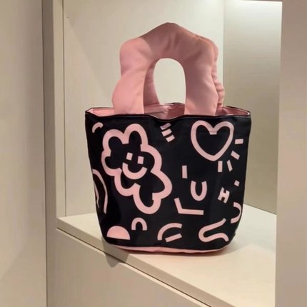 颜值饭盒包上班族带饭保温便当包加厚铝箔小学生餐包通勤手提袋子