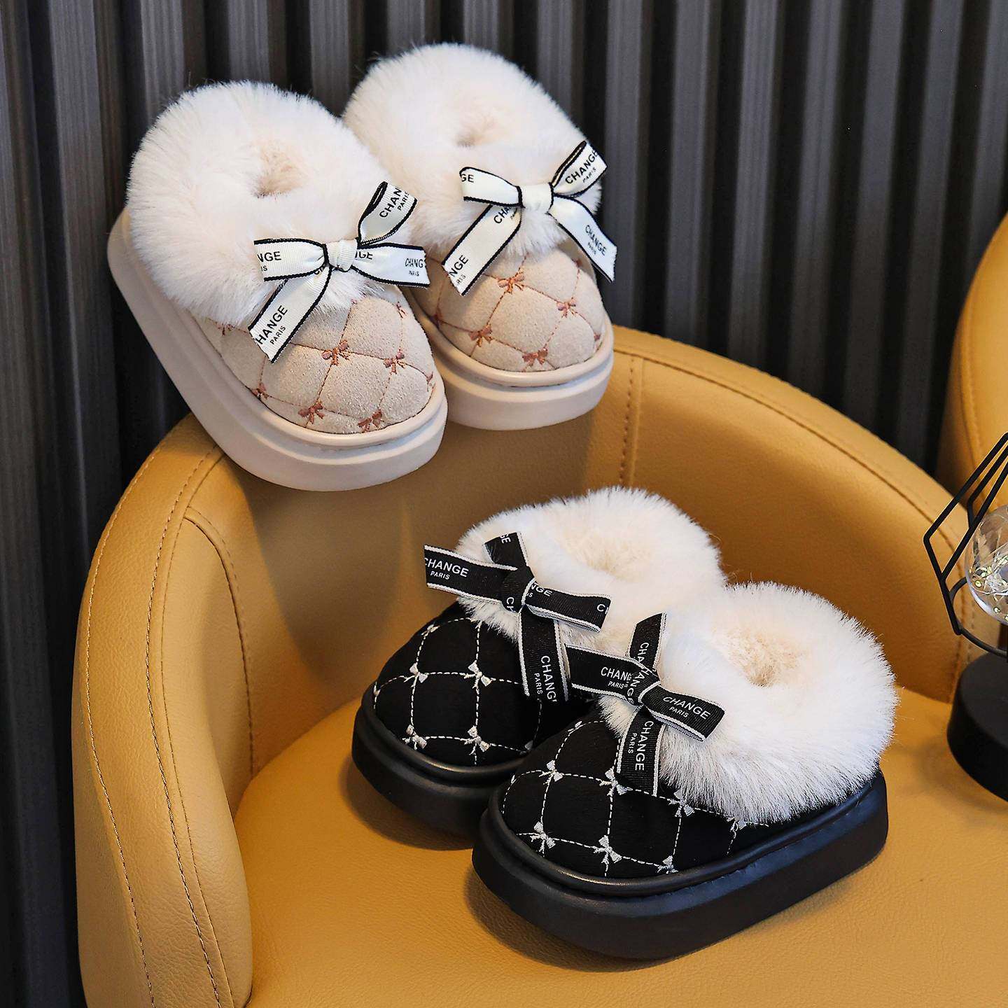 冬季儿童棉拖鞋室内加绒居家保暖可爱公主风女童宝宝包跟防滑棉鞋,居家布艺,居家亲子拖鞋,淘宝优惠券,粉丝福利购,淘宝优惠卷