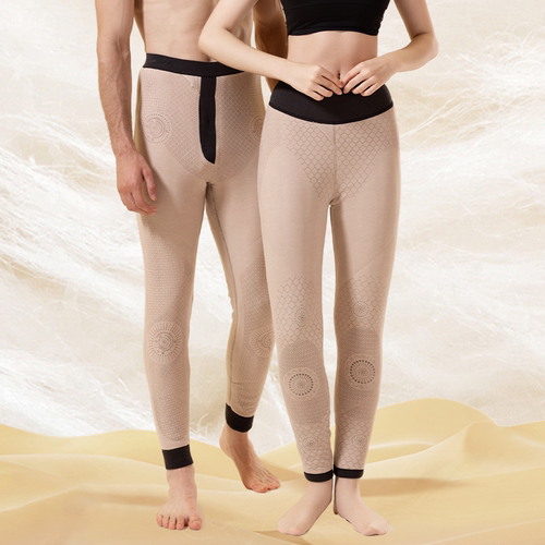 加厚棉毛裤高腰变温裤女打底秋冬厚款男裤直播 A66