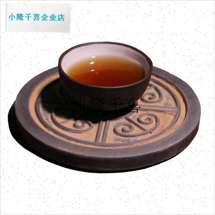 瓦当茶杯垫砖雕i隔热垫子创意中式家用功夫茶禅意杯托茶具茶道配l