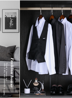 样板间全屋定制衣柜陈列男