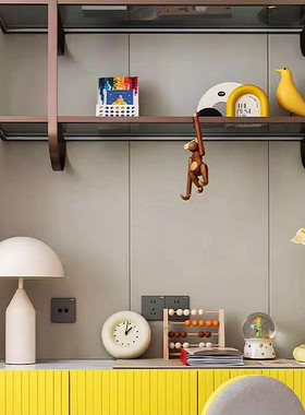 现代样板间儿童房摆件卡通