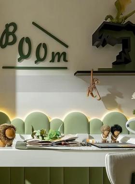 简约现代样板间绿色系儿童