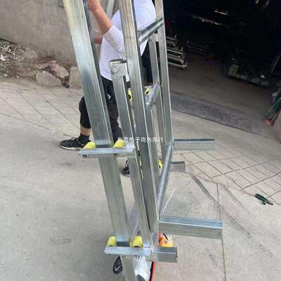 玻璃门窗升降机电动光伏板升降吊机太阳能板提升机微型便携上料机