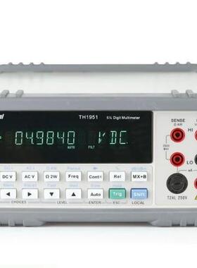 同惠TH1951米白色台式数字多用表 五位半显示 分辨率1μV