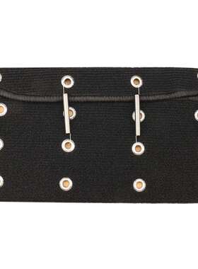 C 45x40CM RV楼梯踏步脚垫黑色 涤纶 带弹簧 耐用易清洁 房车配件