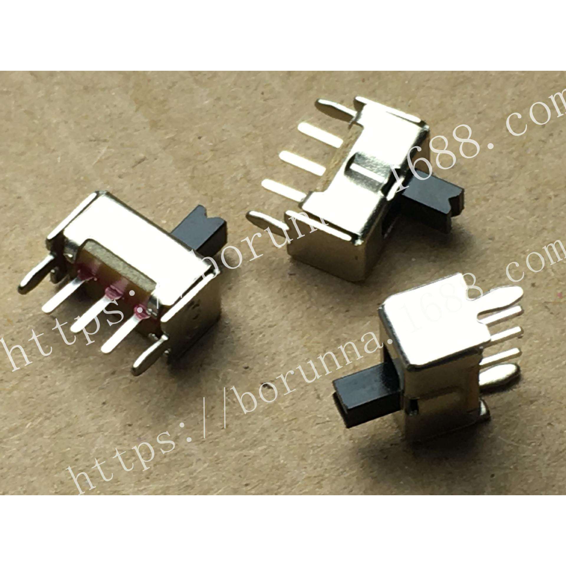 SS12D07VG2 拨动开关 2档3脚 SS12D07 柄VG高2-6MM 普通