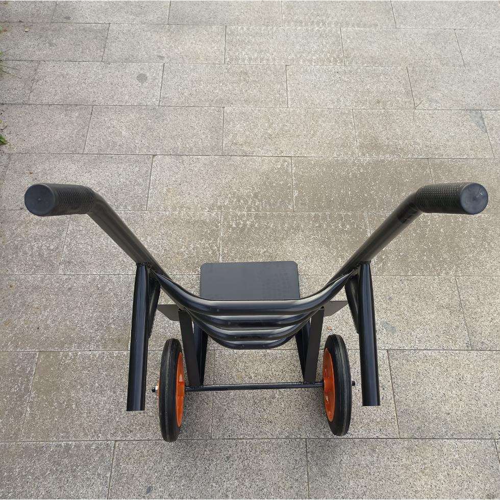 7 油桶手推车带盖子的油桶小推车能拉油桶的小车加厚老虎车搬运车