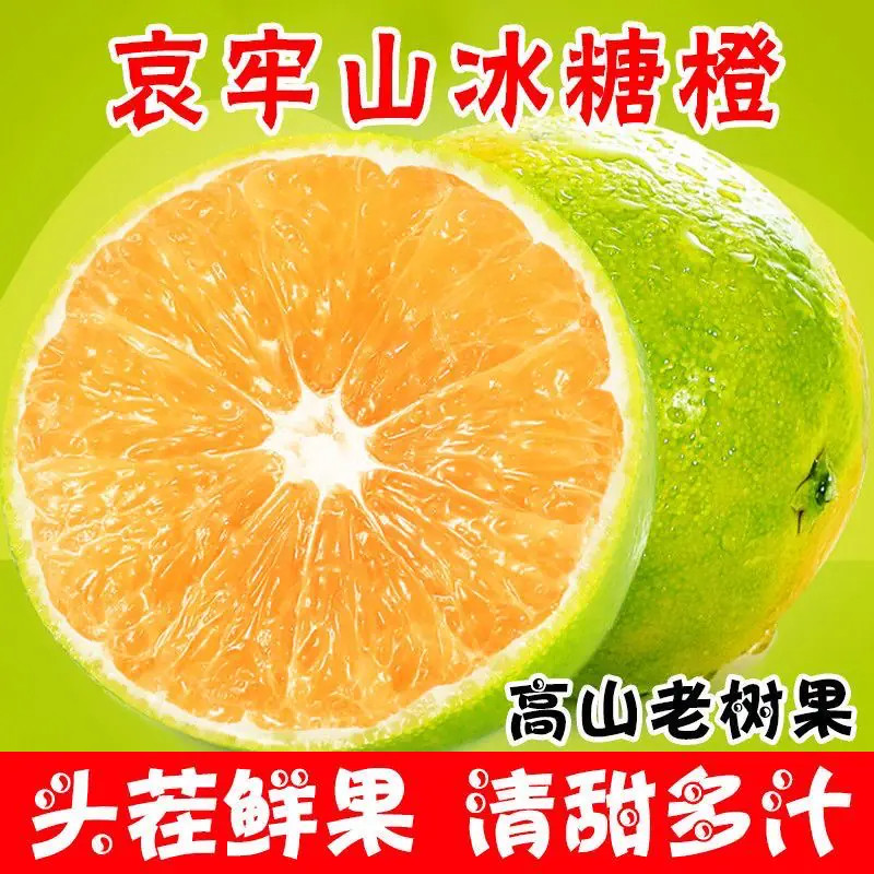 云南哀牢山冰糖橙现摘鲜甜包邮