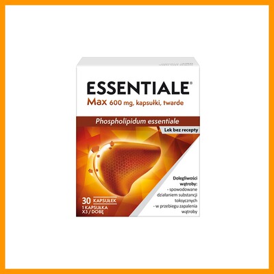 Essentiale健肝素易善复护熬夜肝保健解酒胶囊加强版MAX30粒