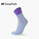 山雪道美利奴羊毛长筒袜户外徒步登山运动跑步速干抑菌除臭舒适