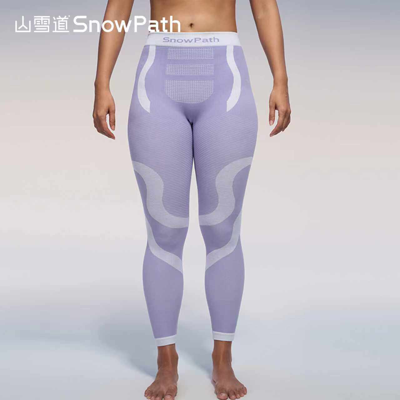 SnowPath山雪道美利奴羊毛速干裤徒步无缝男女保暖滑雪户外贴身