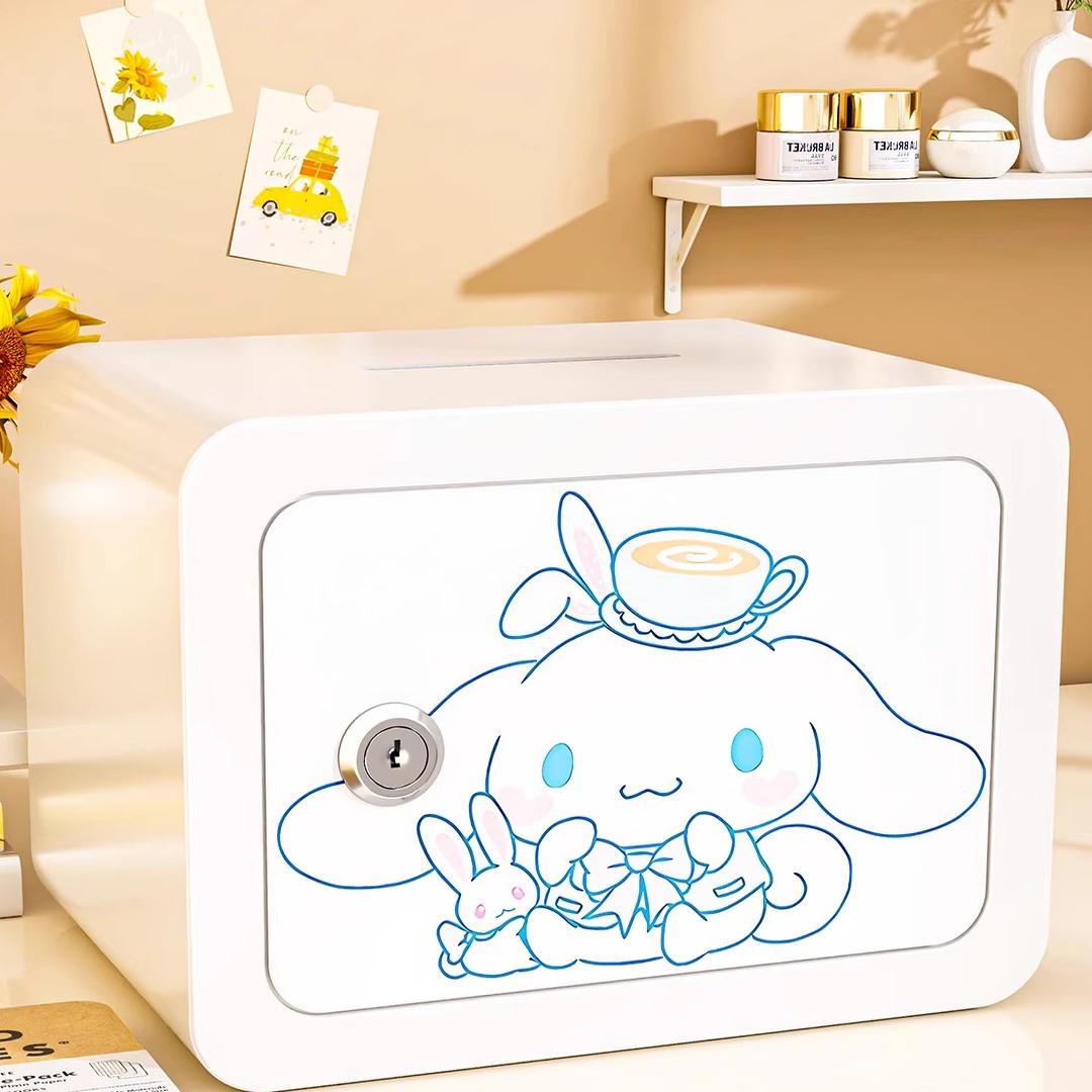 欣晟力保险柜家用小型保险箱迷你儿童投币密码保险箱新款存钱保