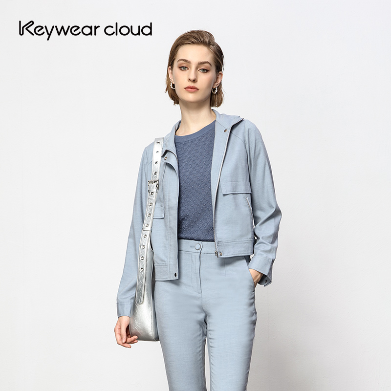 Keywearcloud奇威女装灰