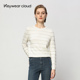 上衣条纹长袖 新款 毛衣打底 时尚 Keywearcloud奇威冬季