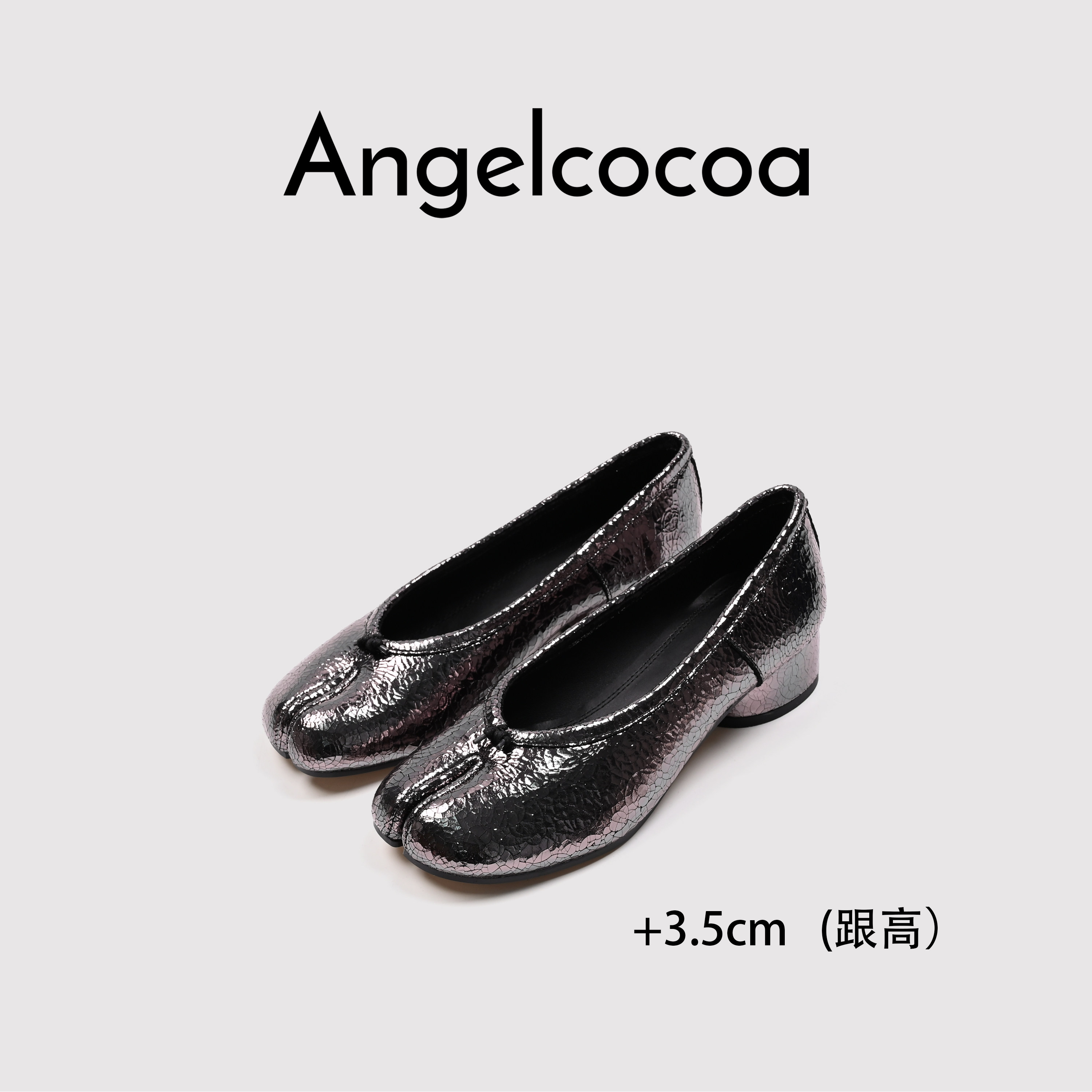 日本Angelcocoa中跟分趾鞋图片