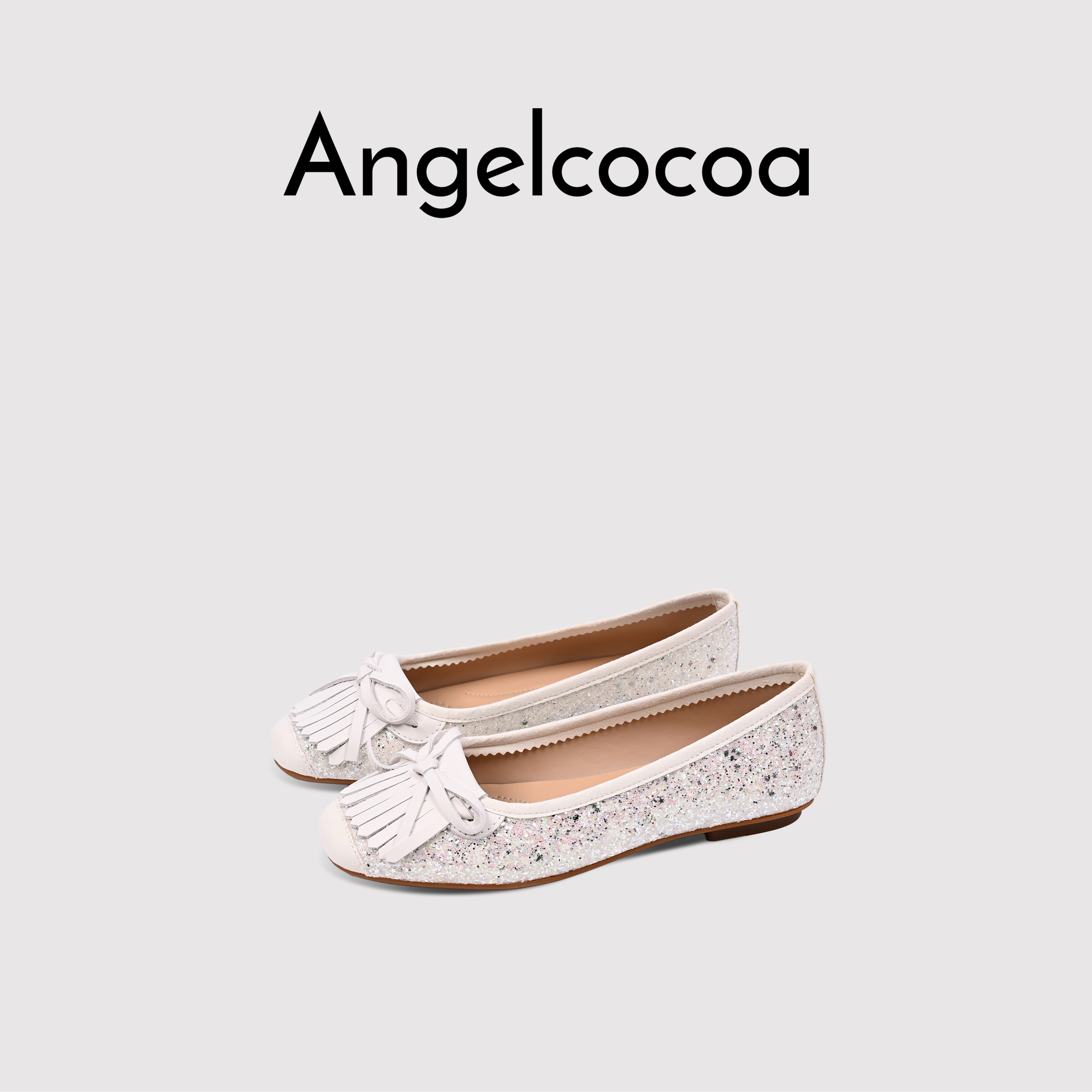 日本Angelcocoa蝴蝶结单鞋