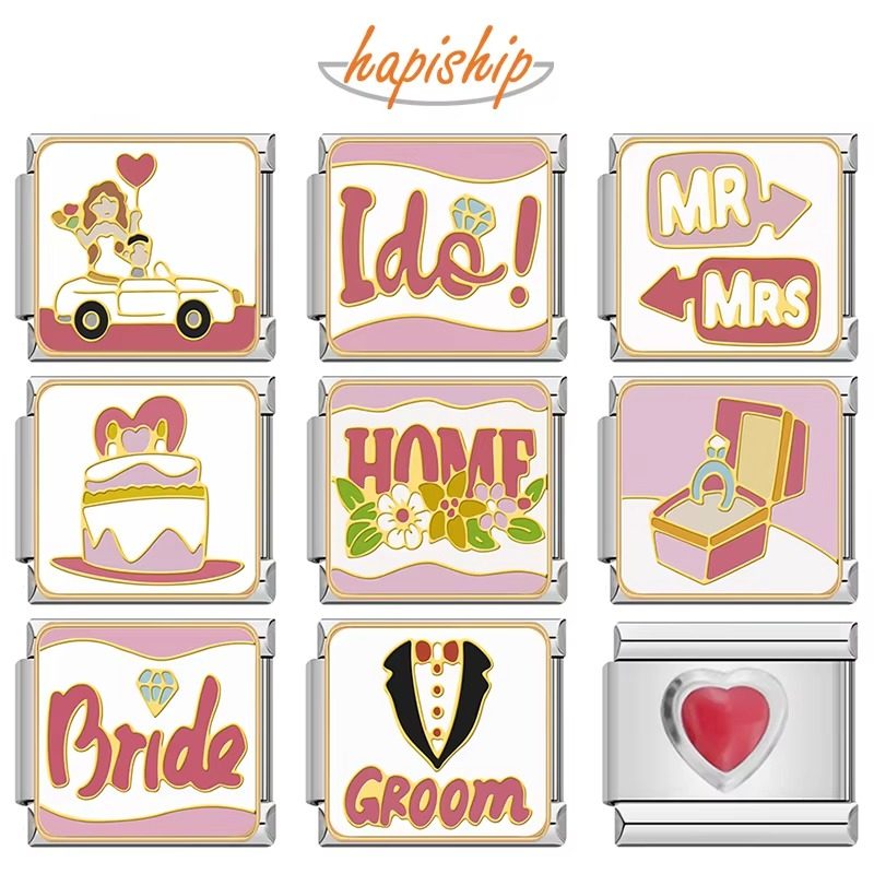 Hapiship意大利模块手链diy粉色梦幻蛋糕单颗可拼接饰品新年礼物,饰品/流行首饰/时尚饰品新,手链,淘宝优惠券,粉丝福利购,淘宝优惠卷