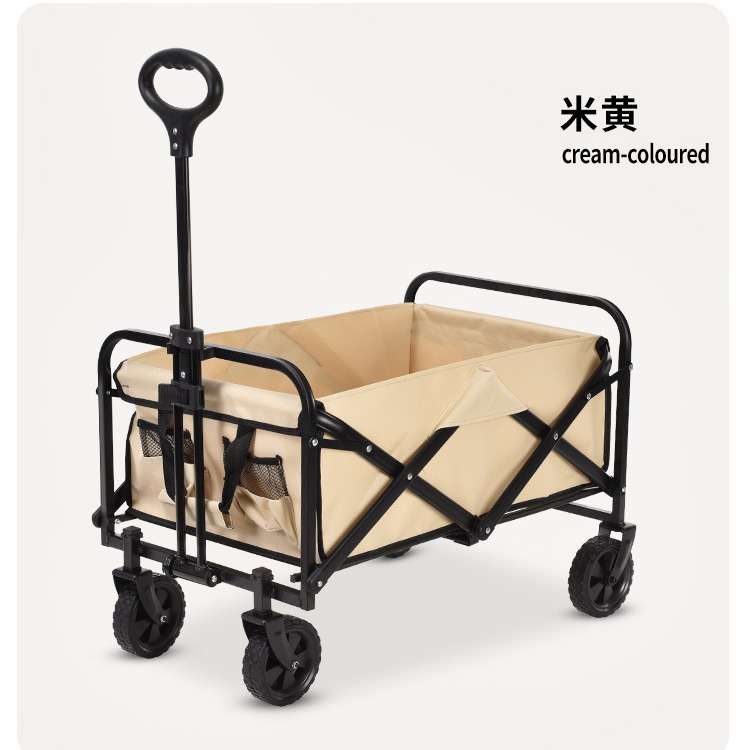 露营车推车营地车户外露营折叠推车野营拖车便携式轻便买菜小拉车