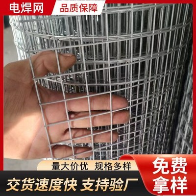 钢丝网镀锌铁丝围栏小孔防鼠养殖网户外栅栏护栏防锈兔笼防护宠物