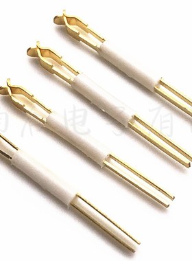 华荣测试探针1.0mm 1.5mm 2.0mm 3.0 4.O0mm白色胶铜片定位夹片针