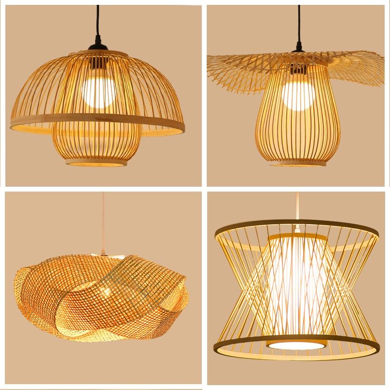 中式禅意田园编织鸟笼餐厅灯具民宿茶室灯笼竹艺饭店吊灯,家装灯饰光源,客厅吊灯,淘宝优惠券,粉丝福利购,淘宝优惠卷