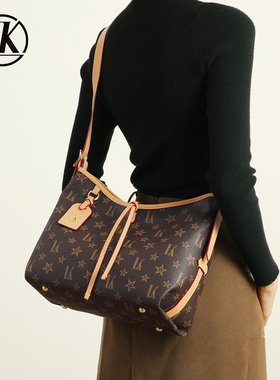 LK轻奢包包通勤单肩托特包2026新款 大容量斜挎女包高级感腋下包