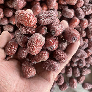 大李哥新疆吊干灰枣通货大小都有农二师36团米兰原枣带土原生态