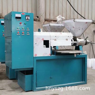 全自动旋榨油机FYH油坊花菜籽多功榨油机生茶籽蓖麻大豆能压榨螺