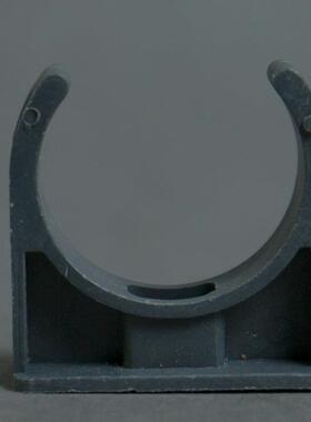 水PVC给固迫码给水料管国标配件夹卡塑码线管U型定管VHZ卡迫码