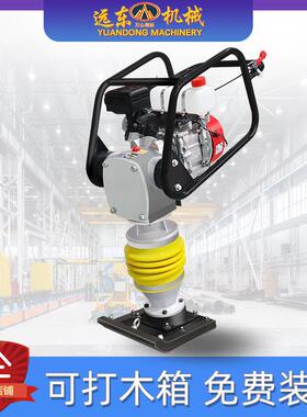 755001型电冲击机夯小型手扶式打夯机地基地坪动夯实蹦蹦夯压实机