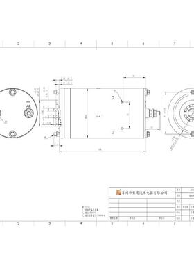 厂家直供12V/2用电4V/48V直动QDH流电机液压力单元动叉车专油泵电