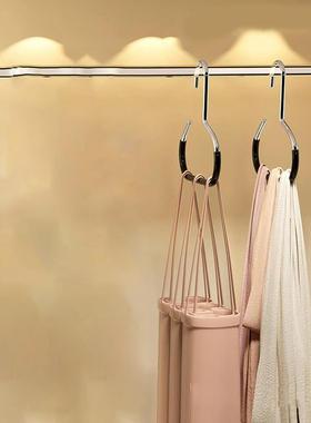 025新款zk173135跨境1挂重0个衣2架钩型挂衣架收纳袋